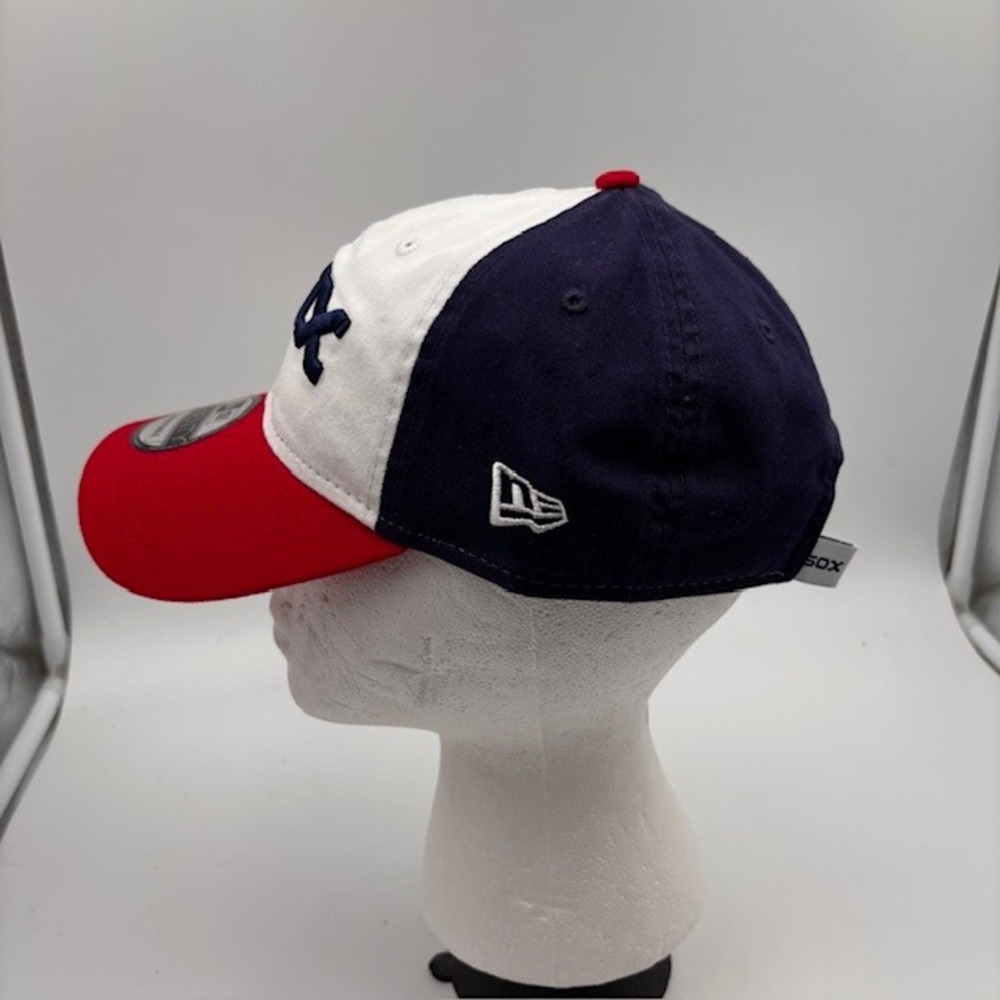 New Era SOX MLB Baseball Cap‎ White Red Navy Blue Adjustable 9TWENTY - Picture 4 of 5